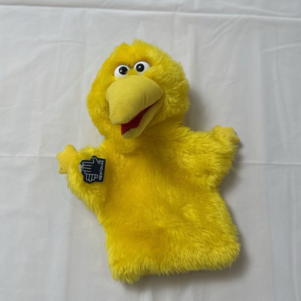Vintage Big Bird 12" Hand Puppet Plush Applause Brand - Sesame Street